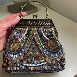 Sweet little beaded clutch